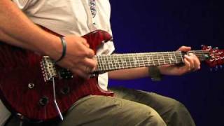 PRS SE 25th Anniversary Custom 24 video review demo Guitarist Magazine [upl. by Wilek74]