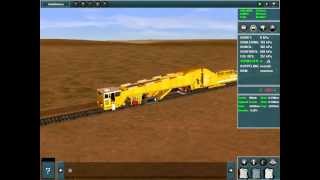 Trainz Werktrein Worktrain Plasser amp Theurer HD [upl. by Agatha]