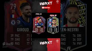 Giroud vs En Nesyri FIFA 24te Hangi Forvet Daha İyi [upl. by Nauqyt]