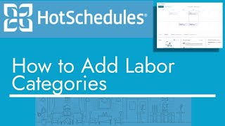 HotSchedules  How to Add Labor Categories  TopBizGuides [upl. by Pudendas357]