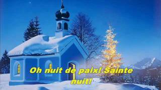 Celine Dion  Sainte Nuit Noche de paz [upl. by Adnuhsat]