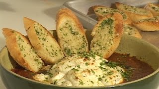 Baked Goat Cheese with garlic toast [upl. by Nede]