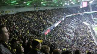 Gladbach vs BVB 11 Stimmung vor dem Spiel Mönchengladbach  Borussia Dortmund schwatzgelbdevideo [upl. by Enomad]