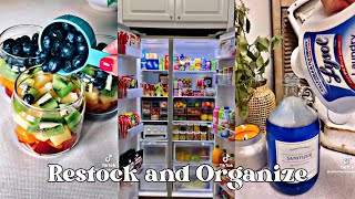 satisfying fridge restocking tiktok compilation [upl. by Brabazon688]