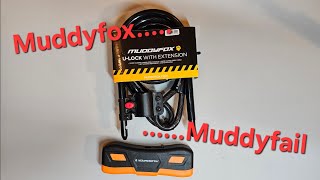 012 Muddyfox bike lock review locksport lockpicking security cycling [upl. by Eelibuj37]