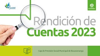 Rendición de Cuentas 2023 [upl. by Khalin53]