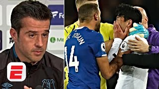 Marco Silva confirms Son Heungmin texted Andre Gomes following horror injury  Premier League [upl. by Neelehtak813]