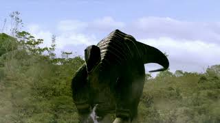 Plateosaurus Arrives  Upscaled Clip [upl. by Rudolf]