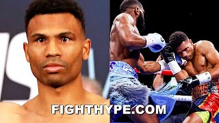 THOMAS DULORME REACTS TO JARON ENNIS KNOCKING HIM OUT BLAMES quotILLEGAL HITquot RABBIT PUNCH [upl. by Black394]