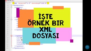 C DERSLERİ  Xml Dosyasından Tek Tek Veri Okuma XML NEDİR [upl. by Orrin]