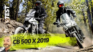 HONDA CB500 X 2019  TEST MOTORLIVE [upl. by Areta219]