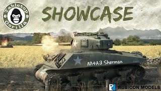 Showcase M4A3 Sherman von Rubicon Models [upl. by Niela]