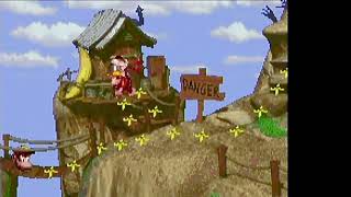 Donkey Kong Country GBA Hero Mode Winkys Walkway to Millstone Mayhem ALL THE MARIOS 1479 [upl. by Ahsemat]