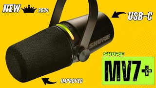 Shure MV7  New Undisputed Best Content Creation Microphone 2024 [upl. by Aketal]