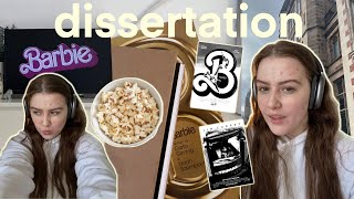 uni vlog 💌  starting my dissertation watching movies amp study days [upl. by Hawk917]