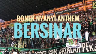 BONEK NYANYI ANTHEM BERSINAR  PSIS SEMARANG VS PERSEBAYA [upl. by Kask]