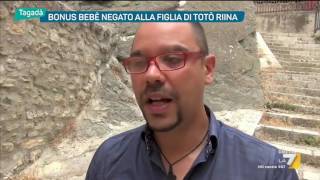 Bonus bebè negato alla figlia di Totò Riina [upl. by Va]