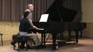 Brahms Intermezzo  Master class with Victor Rosenbaum Part 2 [upl. by Esihcoc149]