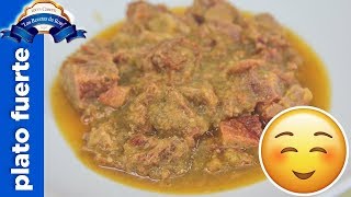 Chicharron prensado en salsa verde 💜💜💜 Las Recetas de Rosy [upl. by Kling]