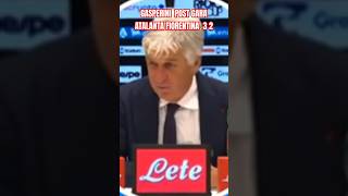 GASPERINI CONFERENZA STAMPA gasperini atalanta calcio atalantafiorentina seriea gewissstadium [upl. by Franni]