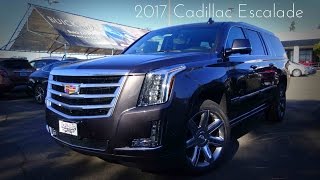 2017 Cadillac Escalade ESV Premium Luxury 62 L V8 Review [upl. by Winfrid]