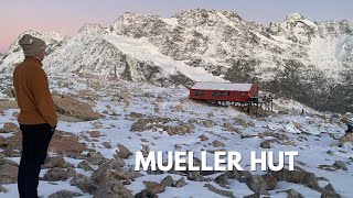 Ascension au pied du Mont Cook  Mueller Hut [upl. by Schmitz]