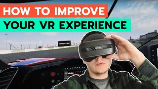 How to improve your VR Experience in Racing Games  Tutorial [upl. by Okiman]