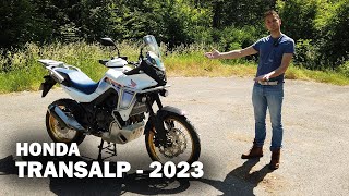 Nouvelle HONDA Transalp 750  2023 [upl. by Ittam382]