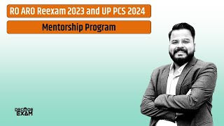 Mentorship Program for RO ARO 2023 and UP PCS 2024 [upl. by Asylem369]