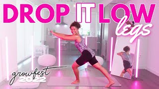 20 Min Toned Legs amp Thighs HIIT Dance Workout [upl. by Anelle]