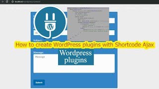 How to create WordPress plugins with Shortcode Ajax [upl. by Jodie]