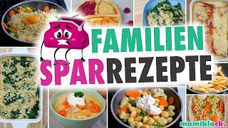 Familien  Sparrezepte 🥕🥔💰 Rezepte für Kinder  Einfach amp Lecker  Geld sparen  mamiblock [upl. by Dett86]