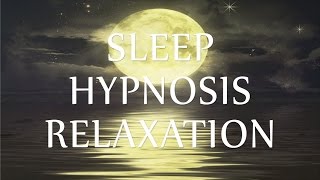 Sleep Hypnosis Relaxation Guided Sleep Talk Down for Insomnia Calm Music Soft Ocean Waves [upl. by Bushey]