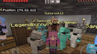 Lifeboat Survival Mode SM 100  Join Team Play  Minecraft 247 Joinable Bedrock Server Live [upl. by Galliett]