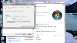 Windows 7 How to Enable Remote Desktop Connection [upl. by Bigner]