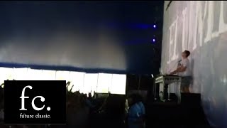 Flume playing Sleepless live  Splendour in the Grass [upl. by Ydner]