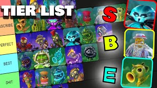 Plants Vs Zombies Tier List [upl. by Eeb]