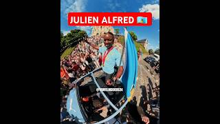 Julien Alfred NEW Car 2024  Olympic Gold  Silver  🇱🇨 [upl. by Eeroc]