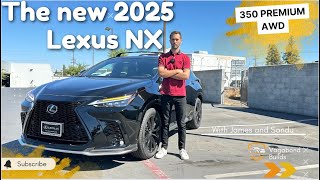 The new 2025 LEXUS NX 350 PREMIUM AWD [upl. by Patterman]