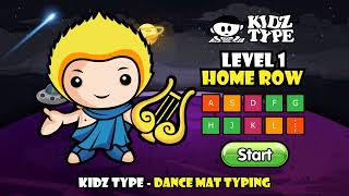 Learn Typing  DAY 1  Mastering Home Row Keys  Typing Lessons For Kids  Touch Typing Course [upl. by Dimo]