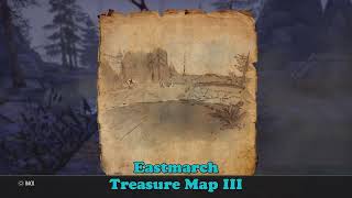 ESO Eastmarch Treasure Map III Location The Elder Scrolls Online Treasure Map 3 [upl. by Regan887]