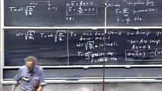 Lecture 10 Hookes Law Springs Simple Harmonic Motion Pendulum Small Angle Approximation [upl. by Schmitz]