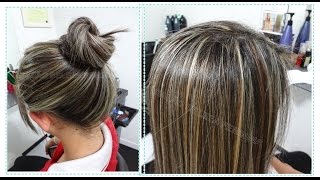 Como Fazer Mechas 2 Tons Por Samara Araujo [upl. by Evans]