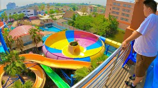 Space Boat Water Slide at Usotel Waterland [upl. by Hubey247]