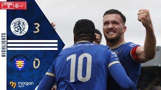 Highlights Macclesfield FC 30 Morpeth Town [upl. by Eisler656]