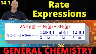 141 Rate Expressions and the Rate of Reaction  General Chemistry [upl. by Roinuj]