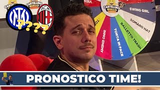 LUCA MASTRANGELO FA IL PRONOSTICO DI INTERMILAN [upl. by Ronym]