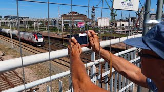 Kolejowe klimaty na stoczni DRAGON2 Siemens Vectron Pesa GAMA Gdańsk Stocznia 🛤️ [upl. by Ijuy]