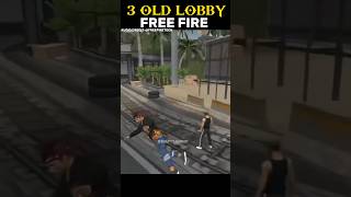 TOP 3 OLD 😱 LOBBY IN FREE FIRE 😳 trending freefire youtube totalgaming [upl. by Avle]