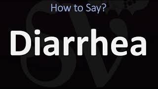 How to Pronounce Diarrhea CORRECTLY [upl. by Naloc555]